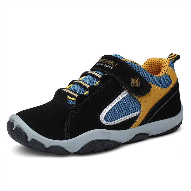 Fresh on the Scene at Buy Center: Casual Children's Patchwork Printed Sports Shoes