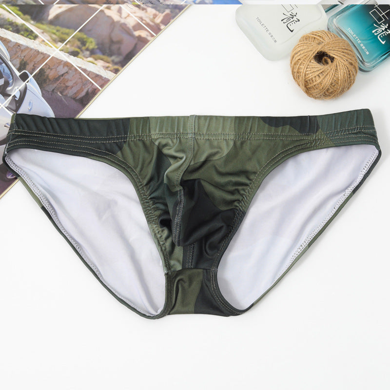 Camouflage Ice Silk Underwear Triangle