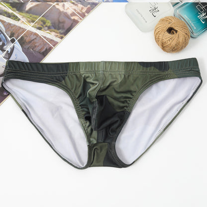 Camouflage Ice Silk Underwear Triangle