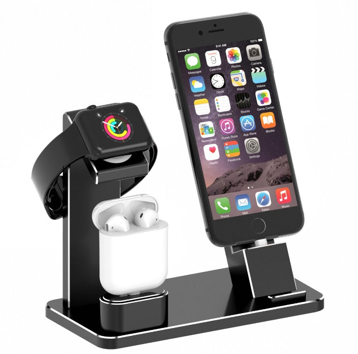 4 IN 1 AIRPODS CHARGING DOCK HOLDER Buy Center