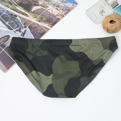 Camouflage Ice Silk Underwear Triangle