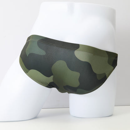 Camouflage Ice Silk Underwear Triangle