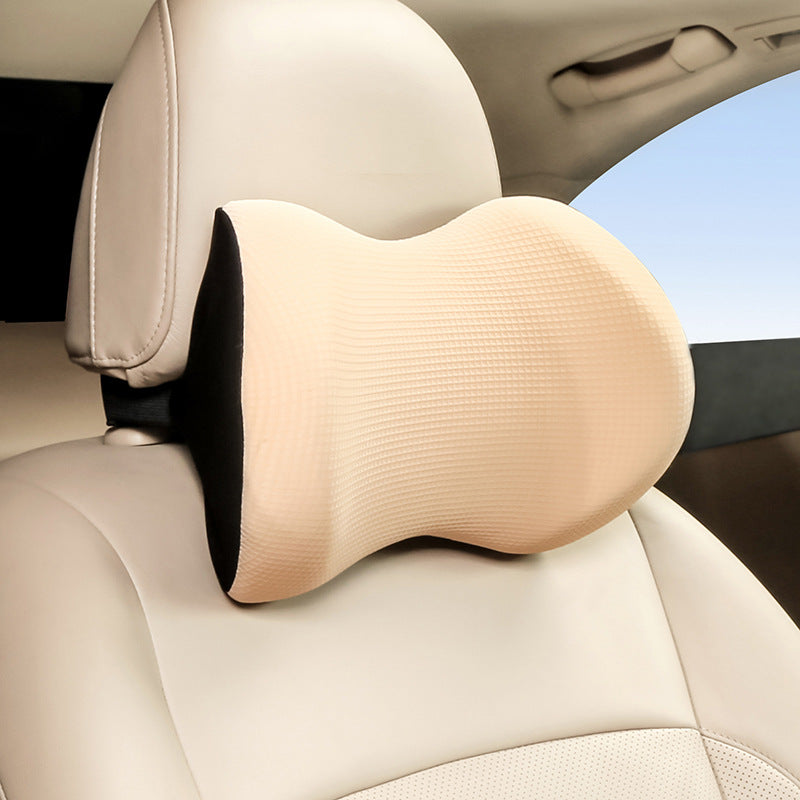 Just Arrived at Buy Center: Headrest Car Ice Silk Pillow Neck Protection Memory Foam