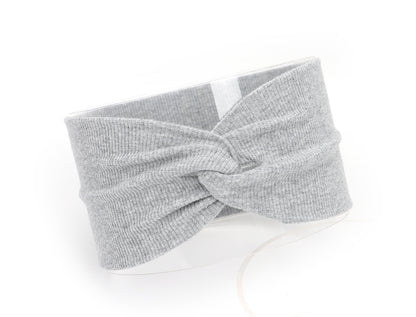 New Children's Elastic Headband Babies' Headwear Gray