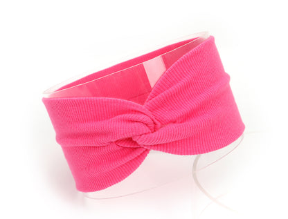 New Children's Elastic Headband Babies' Headwear Rose Red