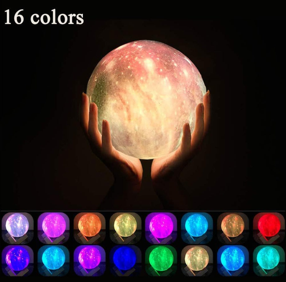 3D Printing Lunar Light Painting Creative Gift Night Light Buy Center