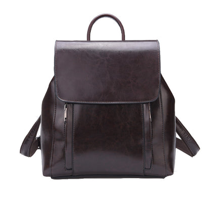 Newly Arrived at Buy Center: New Women's Fashion Leather Multi-functional Backpack Coffee