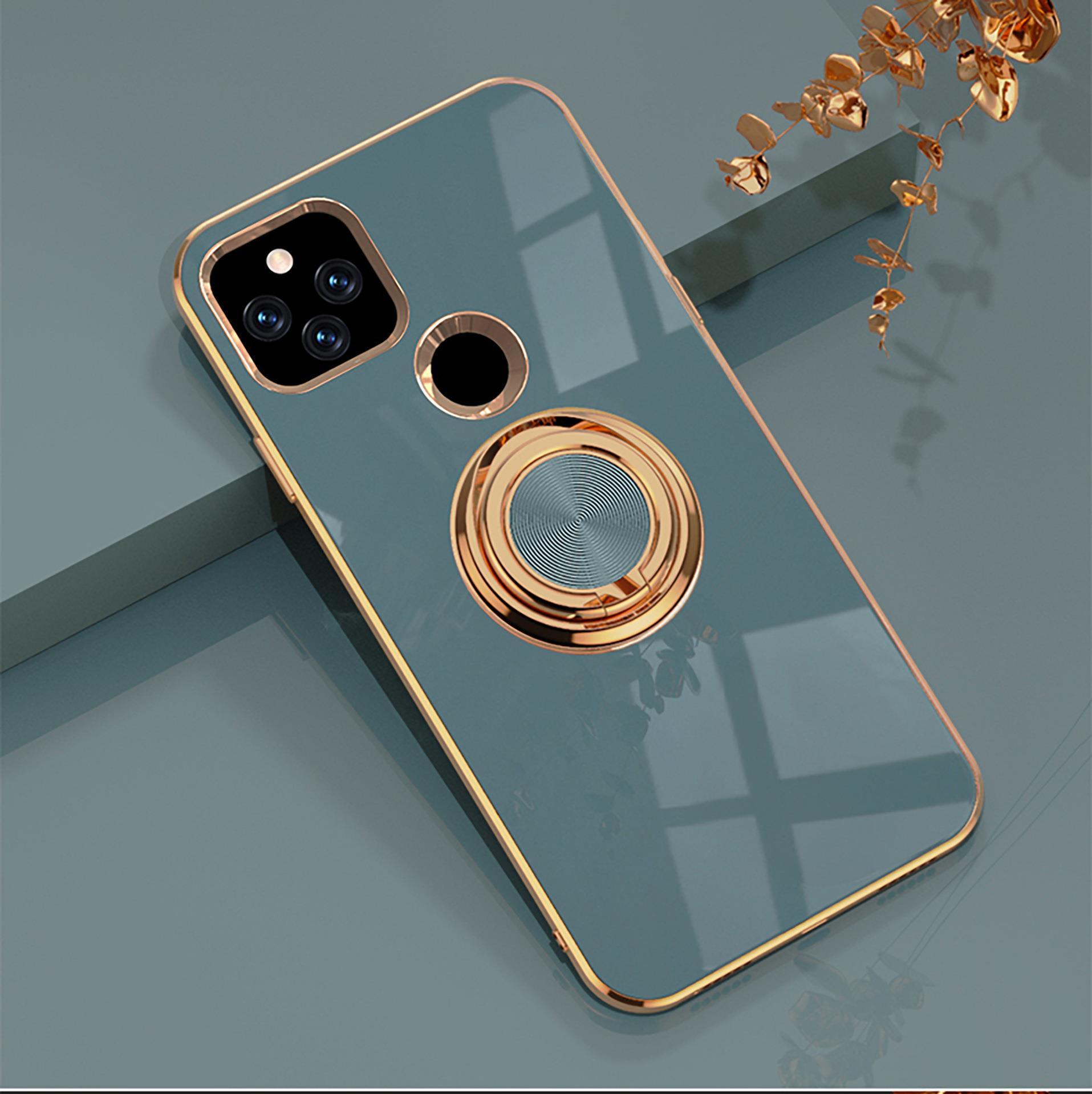 New at Buy Center: Phone Case 6D Electroplating Ring Bracket Car Magnetic Suction