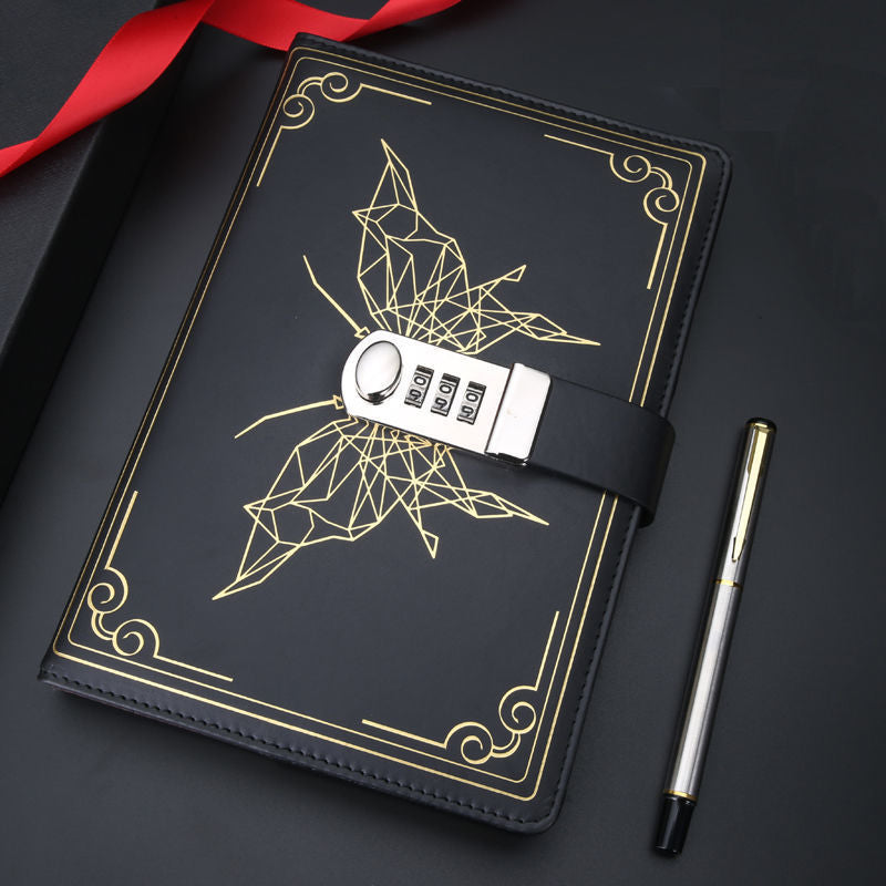 Newly Released at Buy Center: Exquisite Retro Notebook Hand Account Butterfly Codebook