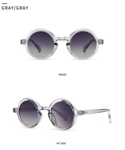 Fresh Arrivals at Buy Center: European And American Retro Artistic Sunglasses Modern Charm INS Style Round Sunglasses