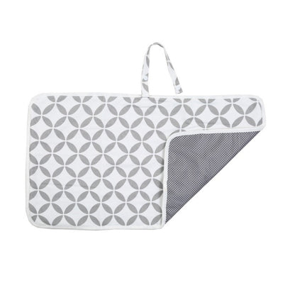 Portable Diaper Changing Pad Clutch for Newborn White