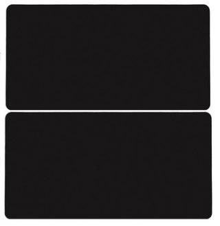 Trending Now at Buy Center: mouse table mat double sided Black