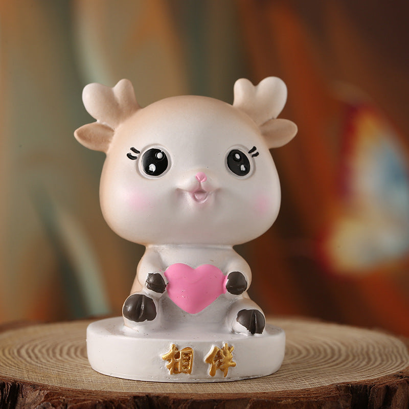 Fresh Arrivals at Buy Center: Chick Animal Resin Craft Table Decorations Furnishings Ornaments Yi Lu Ping Accompanied