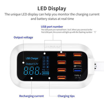 Quick Charge 3.0 Ordinary Smart USB Charger Station Buy Center