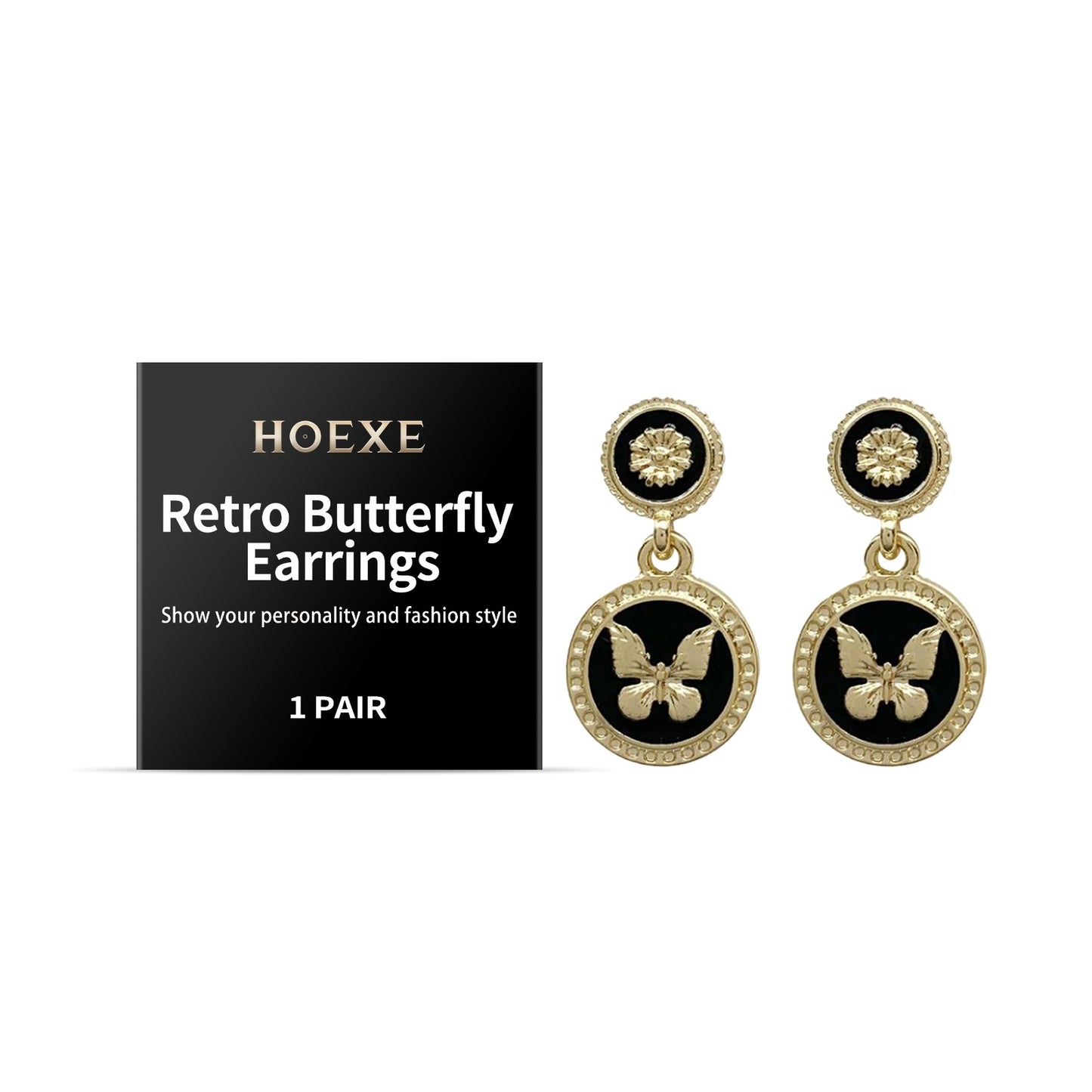 Retro Butterfly Earrings | Jewelry & Watches3 | Buy Center