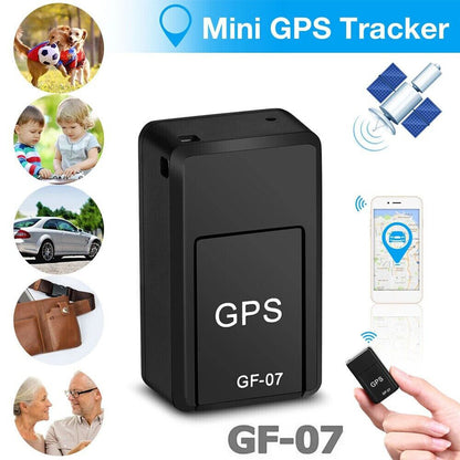 New at Buy Center: 1Pc Mini GF07 GPS Car Tracker Real Time Tracking Anti Theft Anti Lost Locator Strong Magnetic Mount SIM Message Positioner GF07