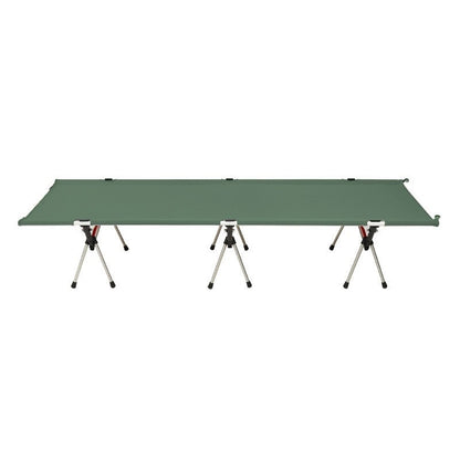 Just Arrived at Buy Center: Lightweight Portable Dual-purpose Outdoor Folding Bed High And Low Army Green