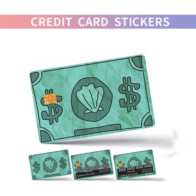 Credit Card Personalized Stickers Buy Center