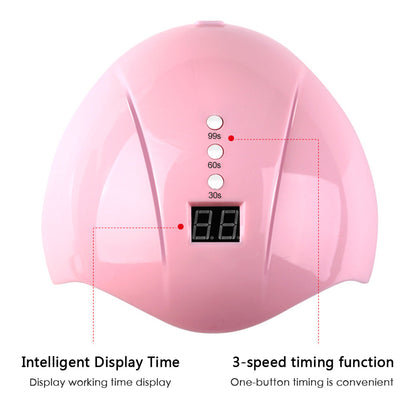 Intelligent induction nail lamp