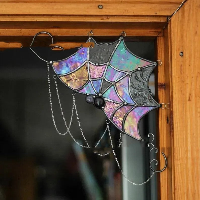 Just Arrived at Buy Center: Halloween Spider Web Door Top Type B