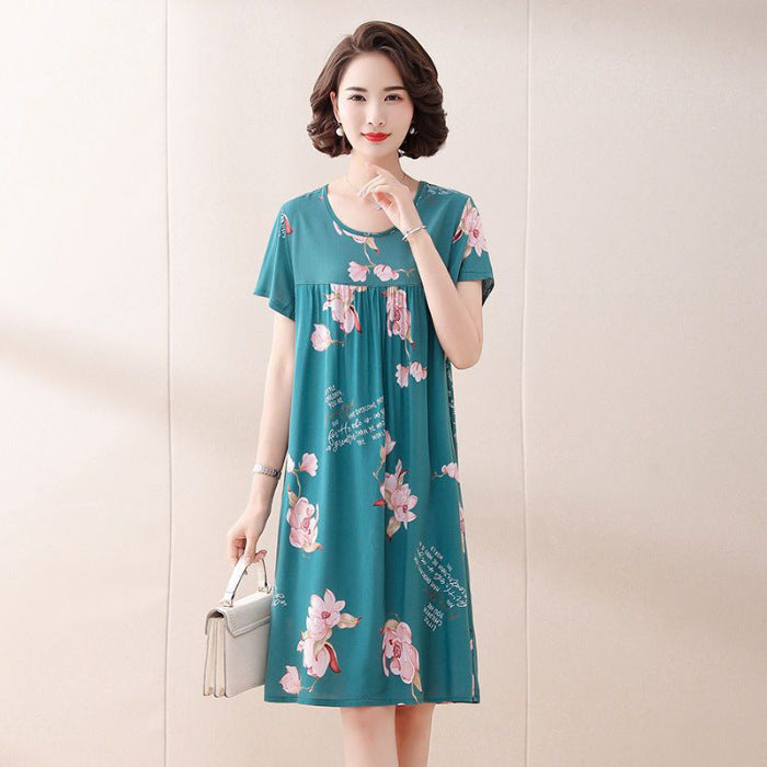 Summer Pajamas Plant Flower Dress Buy Center