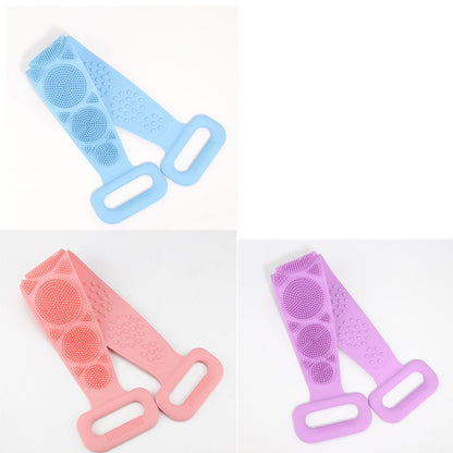 Hot New Items at Buy Center: Bath Towel Silicone Rubbing Back Towel 3PCS Set