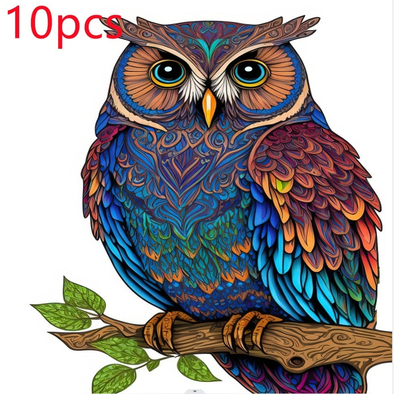 New Wooden Jigsaw Puzzle Style5 A5 10PCS