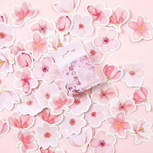 Hot New Items at Buy Center: Sakura Story Romantic Sticker Diy Material Pink