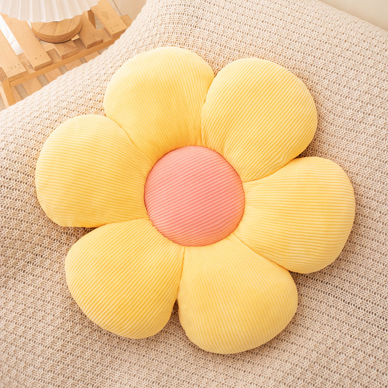 Sioloc Flower Pillow, 19.6inch, Flower Shaped Throw Pillow Butt Cushion Flower Floor Pillow,Seating Cushion,Cute Room Decor & Plush Pillow For Bedroom Sofa Chair Buy Center