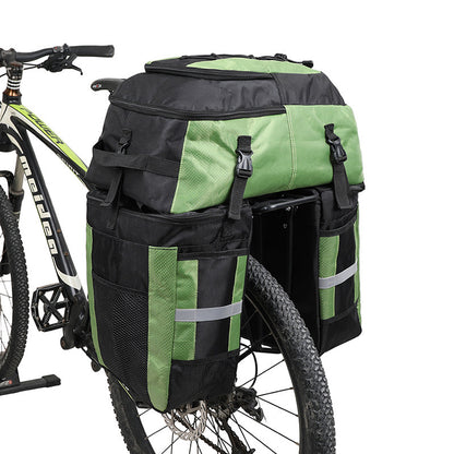 Just Arrived at Buy Center: Rhinoceros Bicycle Rear Storage Bag Three-in-one 70L Sichuan-Tibet Series Long-distance Travel Frame Bag