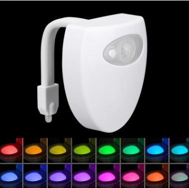 Toilet Induction LED Night Light 16colors