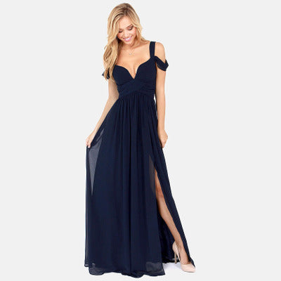 Long Floor Length Elegant Greek Style Pleated Dress Buy Center