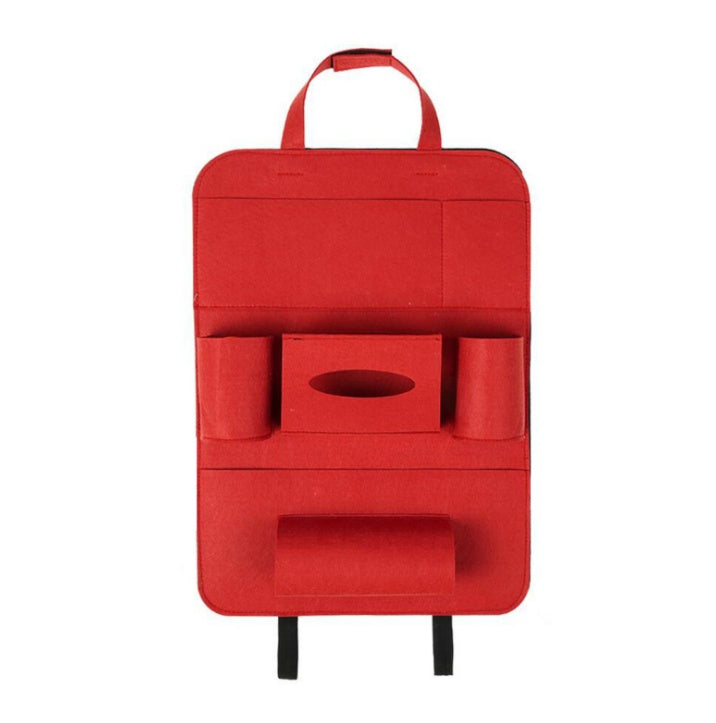 Auto Car Backseat Organizer Car-Styling Holder Multi-Pocket Seat Wool Felt Storage Multifunction Vehicle Accessories Bag Buy Center