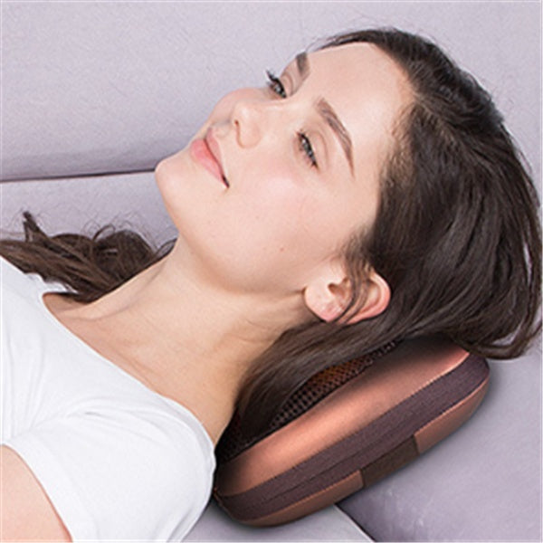 Buy Center Premium-Neck Massager Home Car Neck Cervical Massage Electric Multifunctional Massage Pillow Waist Back Relaxation Device