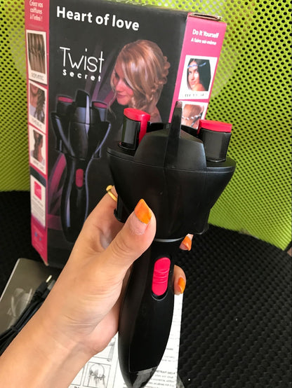 Just Arrived at Buy Center: Automatic Hair Braider Hair Twister USB Electric Braiding Machine DIY Magic Roller Styling Tool Styler Bun Maker