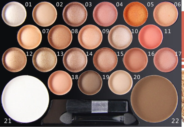 Hot New Items at Buy Center: The Novo 22 Colors Eyeshadow & Giltter Palette Set Family