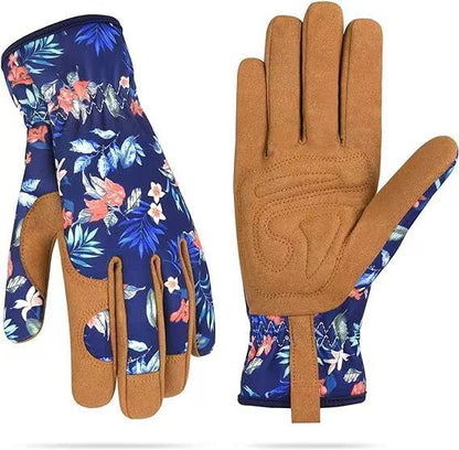 Microfiber Printing Gloves Flower Garden Planting Plucking Buy Center