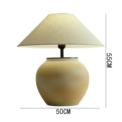 Fresh Arrivals at Buy Center: Ceramic Table Lamp Silent Style Large Modern New Chinese Retro Nostalgic Hotel Homestay Ornament Warm Light UQ634