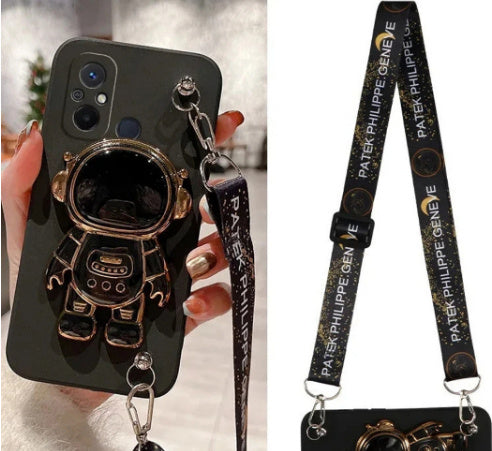 Fresh on the Scene at Buy Center: Crossbody Silicone Phone Case With Lanyard Black