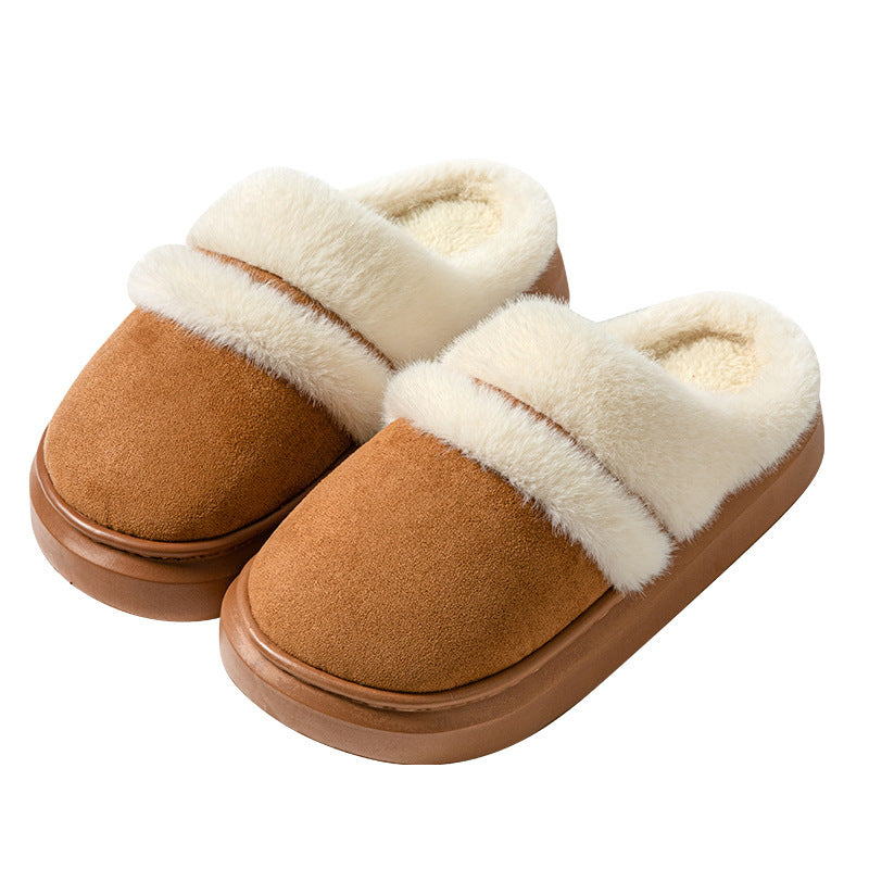 Buy Center Special-Cotton Slippers Women's Thick Bottom Non-slip Indoor Slippers