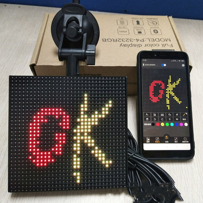 Full-Color Bluetooth Emoticon Car Led Display Buy Center