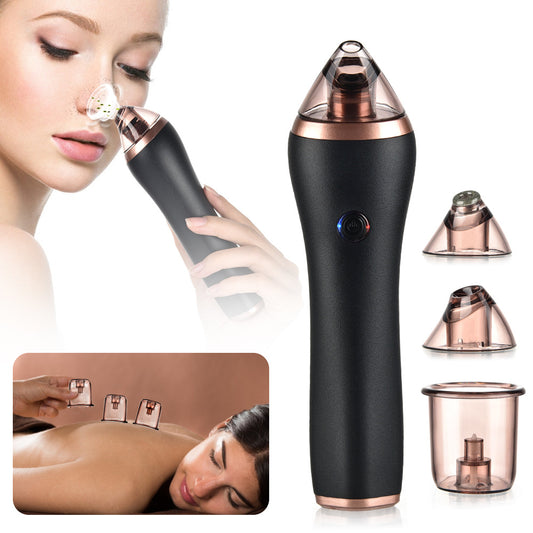 Buy Center Handpicked- 4 in 1 Body Guasha Cupping Blackhead Remover Machine Facial Pore Deep Cleansing Beauty Skin Care