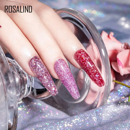 Glitter Poly Nail Gel Extension 15ml Gel Polish All For Manicure Poly Builder Gel Semi Permanent Soak Off Nail Art