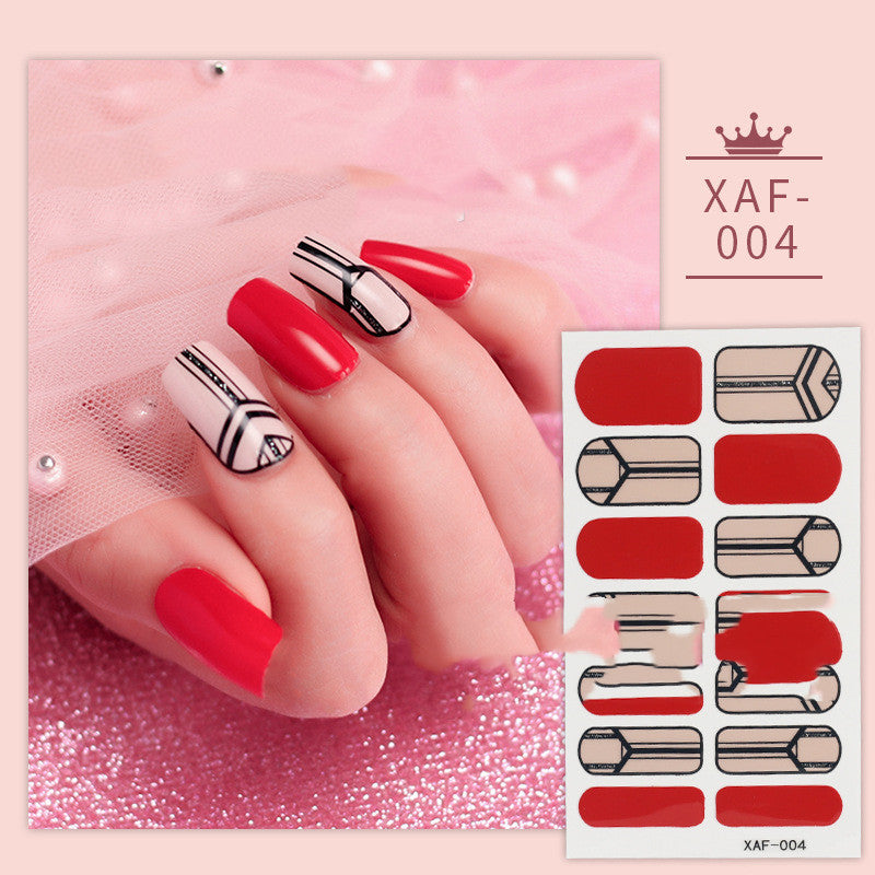 Nail Art Imitation Diamond Nail Polish Film Nail Sticker Nail Polish Glue