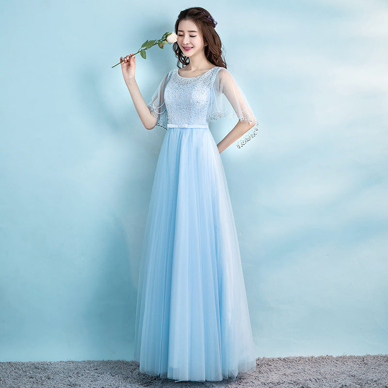 Banquet Evening Dress Female Spring New Fashion Annual Meeting Host Dress Chorus Performance Long Dress Buy Center