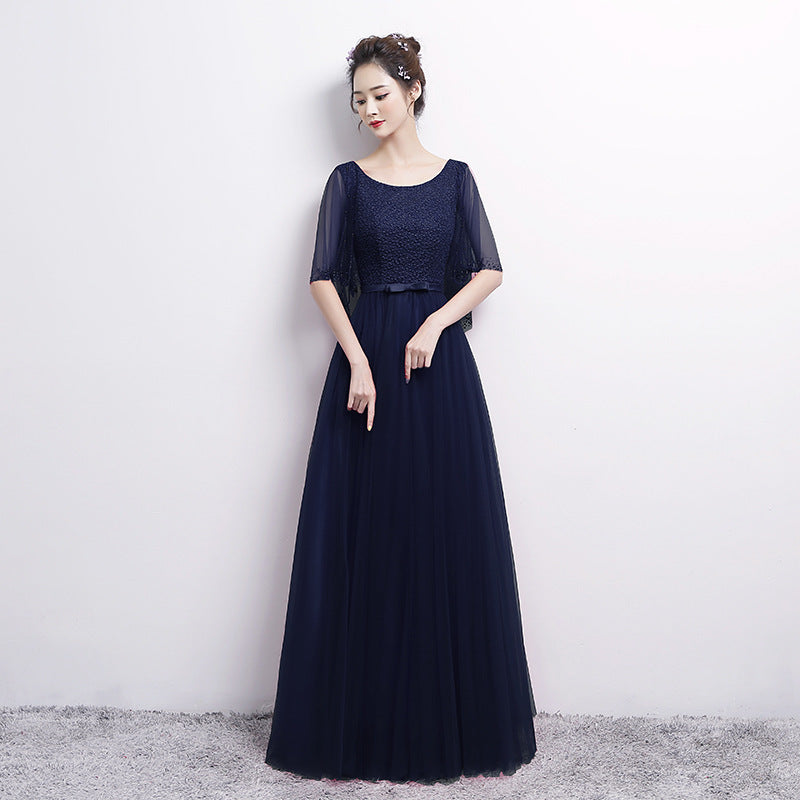 Banquet Evening Dress Female Spring New Fashion Annual Meeting Host Dress Chorus Performance Long Dress Buy Center