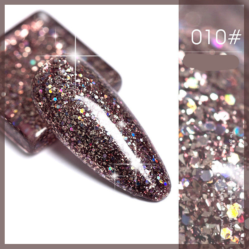 Flash Nail Polish New Super Flash Micro Diamond Nail Shop Special Sequins