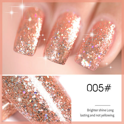 Flash Nail Polish New Super Flash Micro Diamond Nail Shop Special Sequins