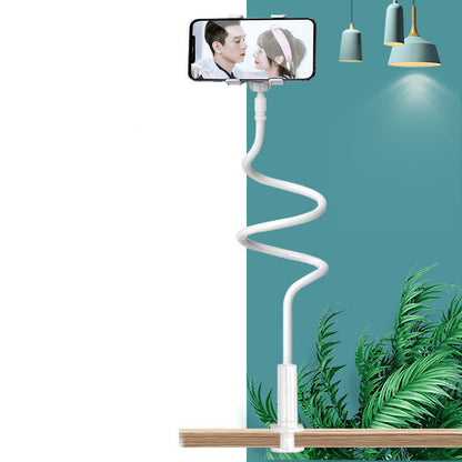 Buy Center Exclusive Offer-Mobile Phone Holder Dormitory Bedside Universal Mobile Phone Tablet Holder White