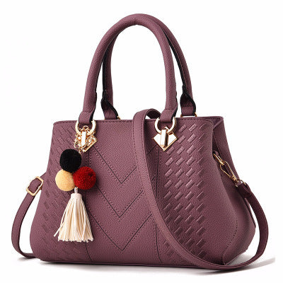 Ladies Hand Bags Luxury Handbags Women Bags Crossbody Bag Purple